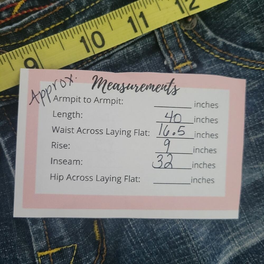 Von Dutch Women's Bootcut Jeans - Faded Blue Wash - Picture 9 of 9